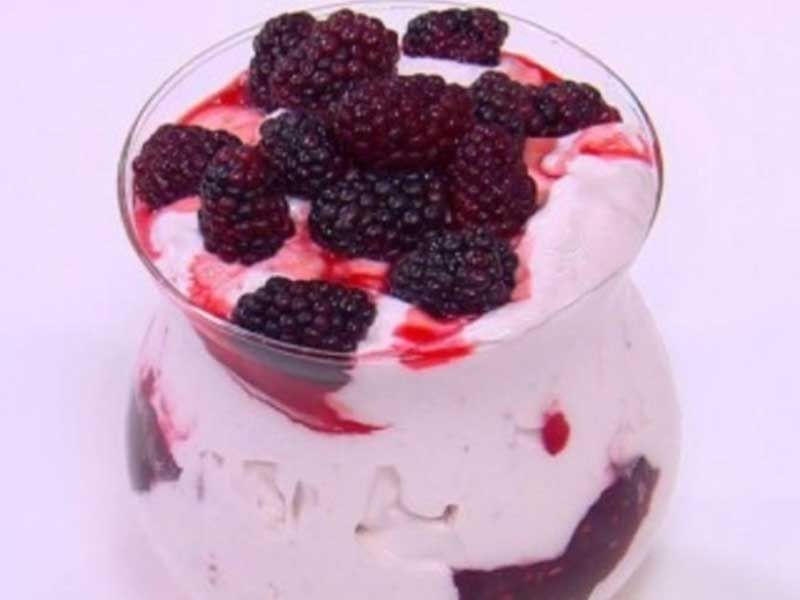 Iced Red Berry Yogurt