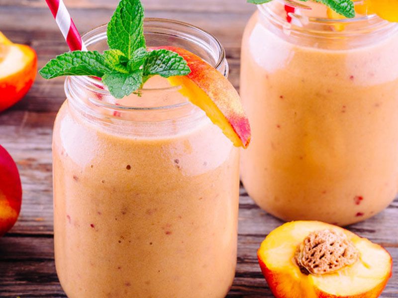 Yogurt With Peach