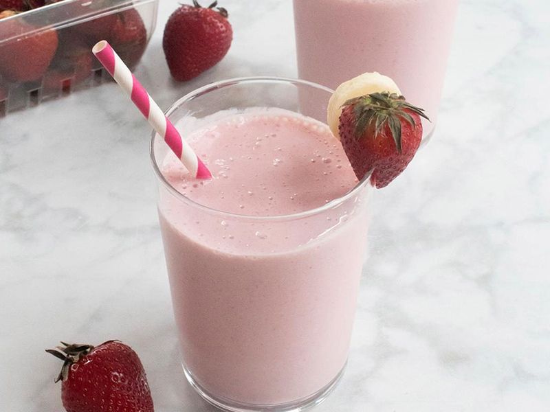 Yogurt with Strawberry