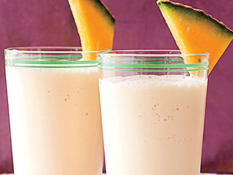 Yogurt With Cantaloupe