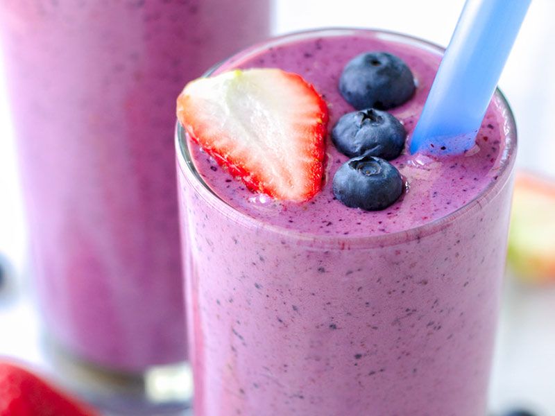 Yogurt With Mix Berry