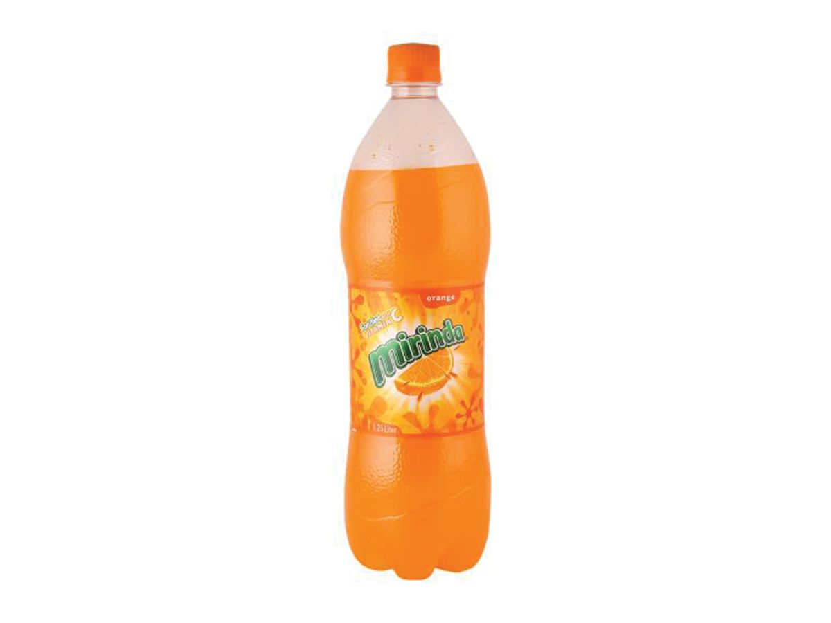 Mirinda liter bottle