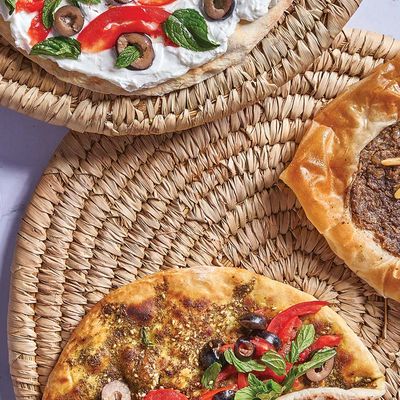 Zaatar Manouche With Greens