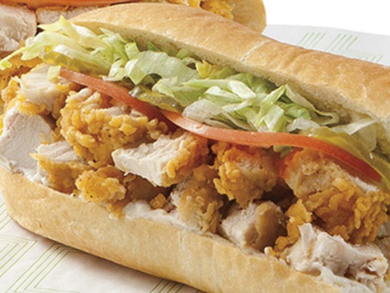 Spicy Chicken Zinger Sandwich