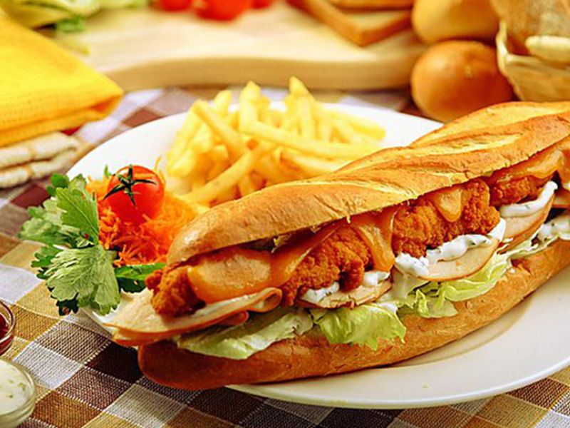 Chicken Zinger Supreme Sandwich