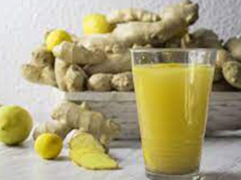 Ginger And Lemon Juice
