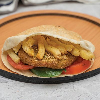 ساندويش بطاطس تحبيش