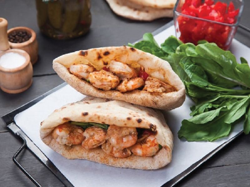Shrimp Fajita Sandwich