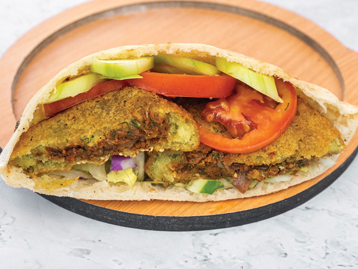 Stuffed falafel