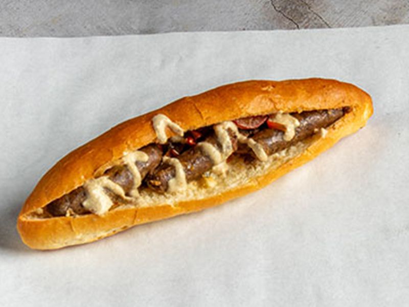 Oriental Sausage Sandwich
