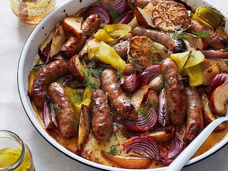 Oriental Sausage Saroukh Sandwich