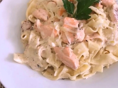 Special Salmon Pasta