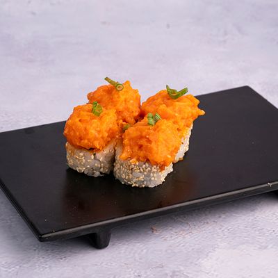 Salmon Volcano Roll