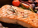Grilled Salmon Dish