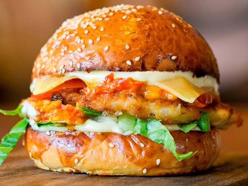 Fire Chicken Sandwich