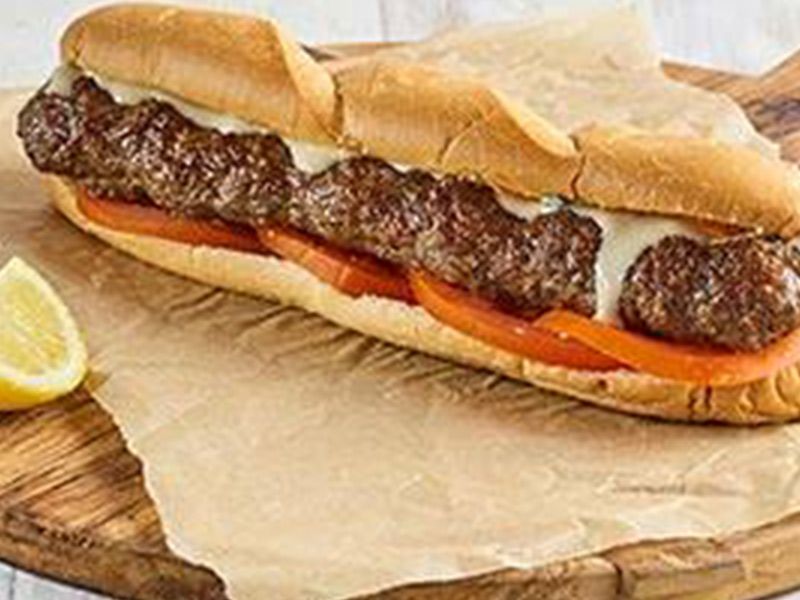 Charcoal Grilled Kofta Sandwich