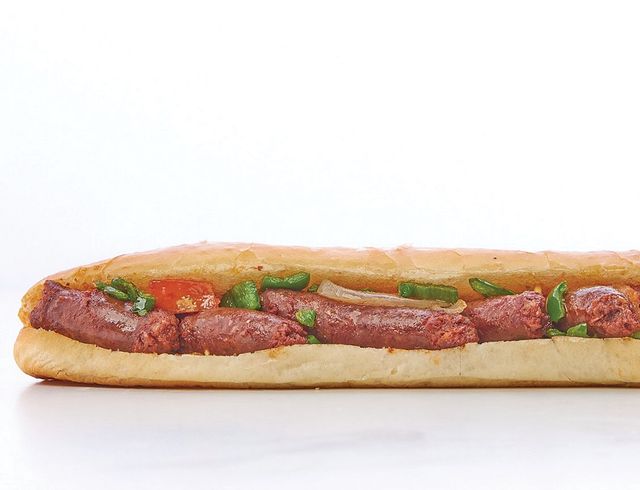 Sausage sandwich