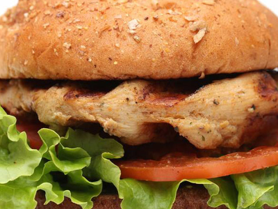 Grilled Chicken Breasts Sandwich