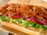 BBQ strips sandwich
