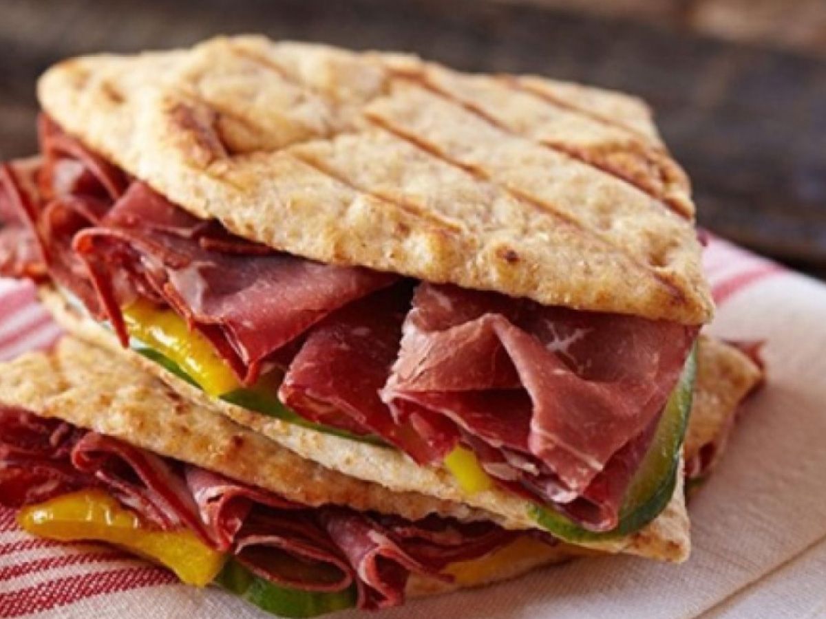 Syrian Pastrami Sandwich