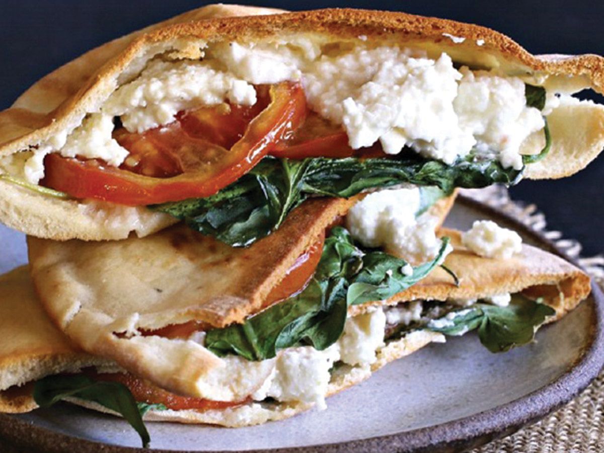Cheese With Tomatoes sandwich