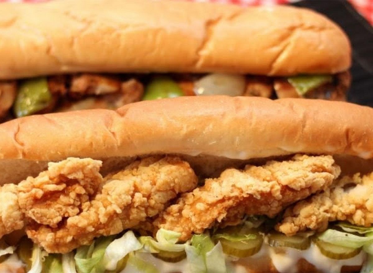 Spicy crispy sandwich