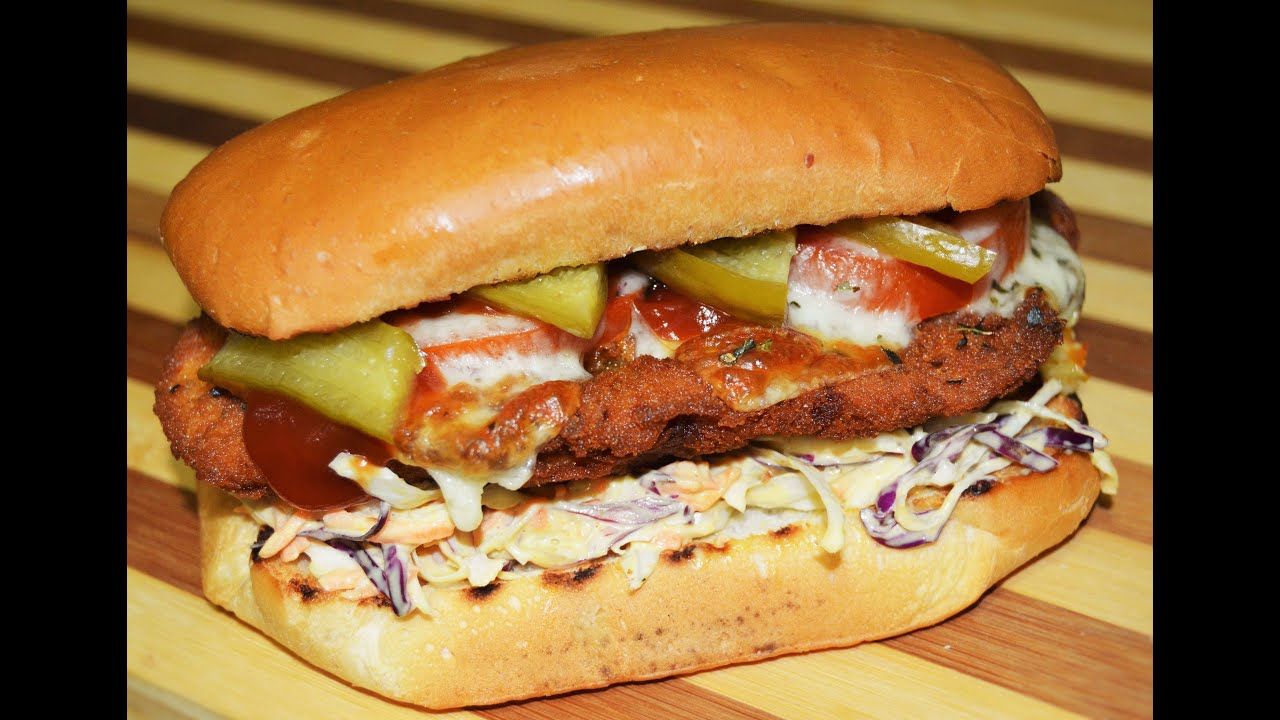 Escalope Pane Sandwich