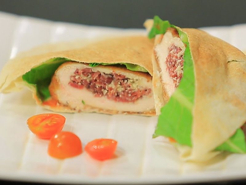 Armani Cordon Bleu Sandwich