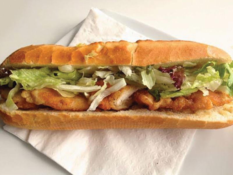 Escalope Pane Sandwich