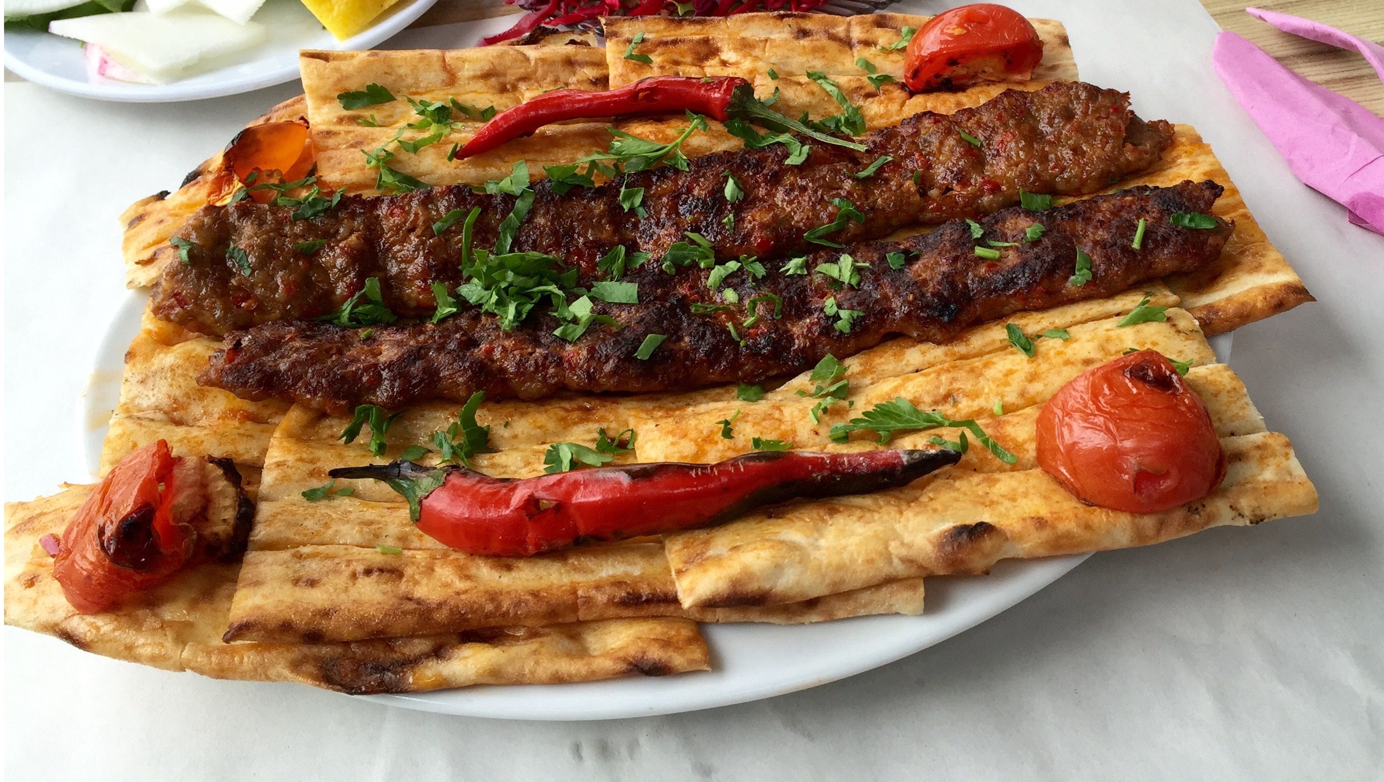 Adana Kebab Sandwich