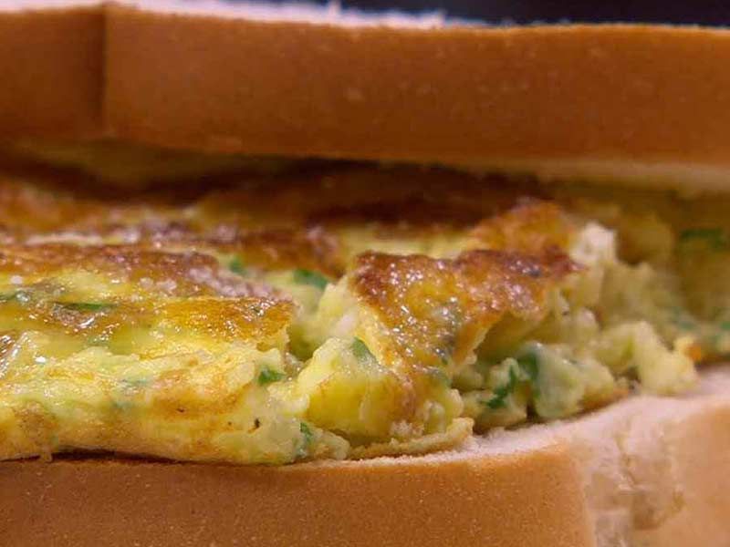 Alexandrian Omelette Sandwich