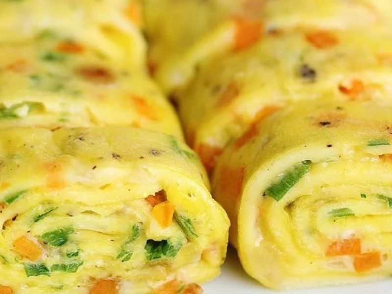 Cheese Omelette Sandwich