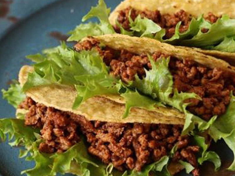 Omelette With Minced Meat Sandwich