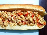 Pizza Omelette Sandwich