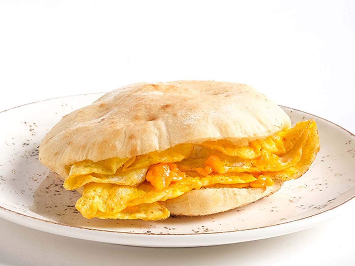 Cheese Omelette Sandwich