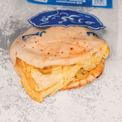 Omelette With Roumi Cheese Sandwich