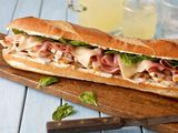 Omelette With Roumi Cheese Sandwich