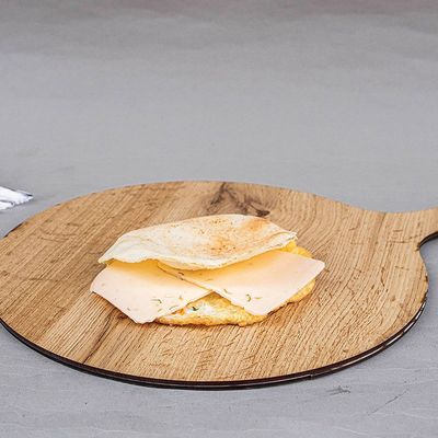 Cheddar Omelette Sandwich
