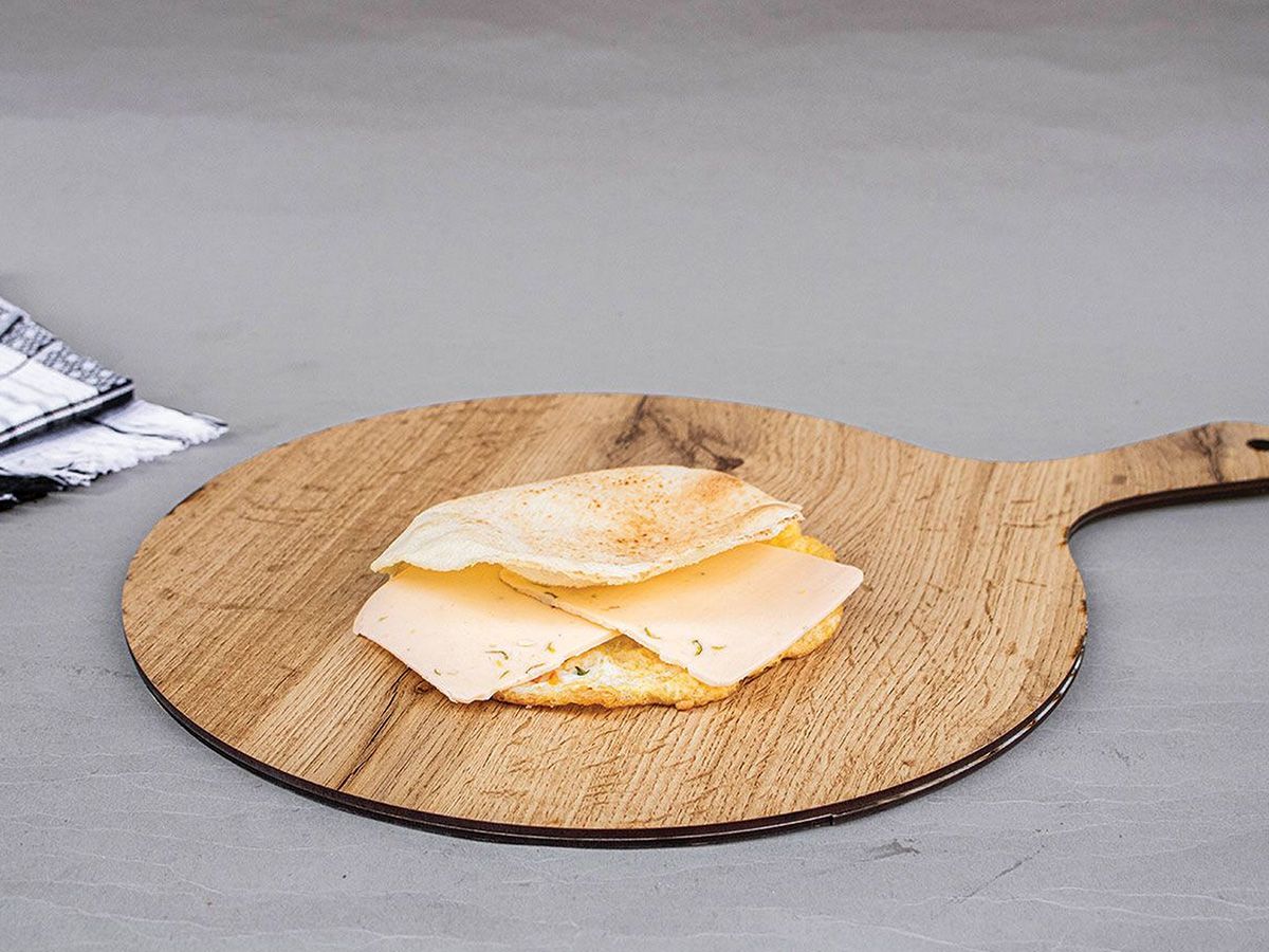 Sandwich Cheddar Eggs