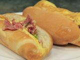 Omelette With Pastrami Sandwich