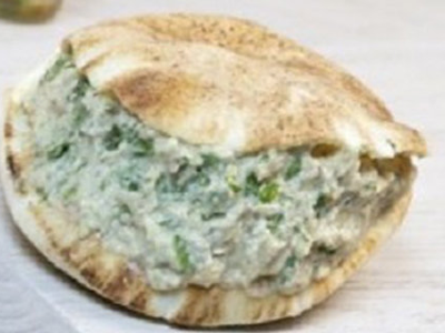 Baba Ghannoug Sandwich