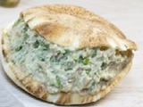 Baba Ghannoug Sandwich