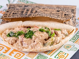 Baba Ghanough Sandwich