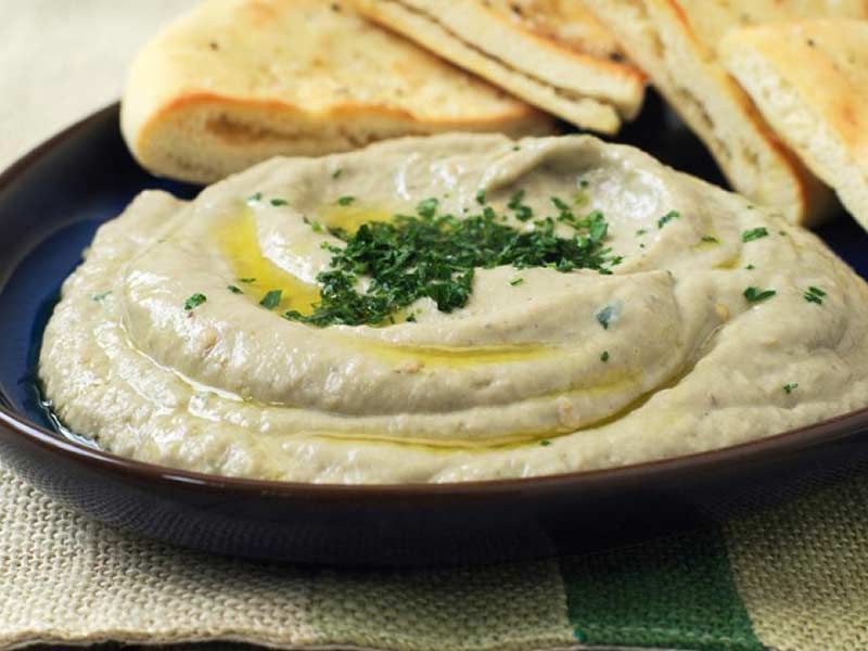 Baba Ghannoug Sandwich
