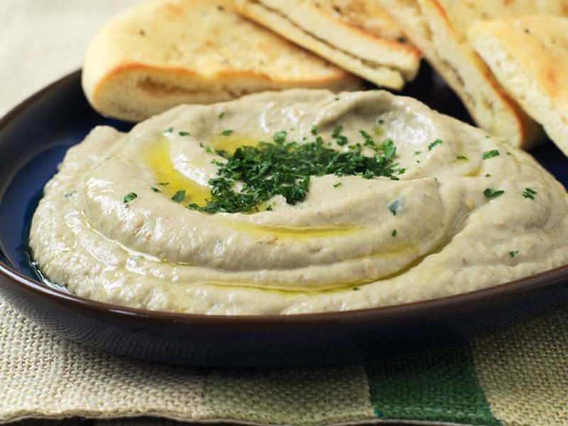 Baba Ghannoug Sandwich