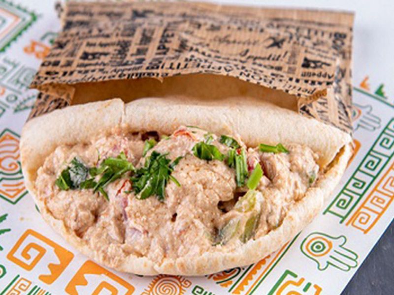 Baba Ghannoug Sandwich