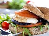 Fried Eggplant Sandwich