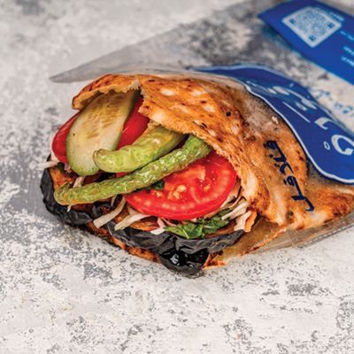 Fried Eggplant Sandwich