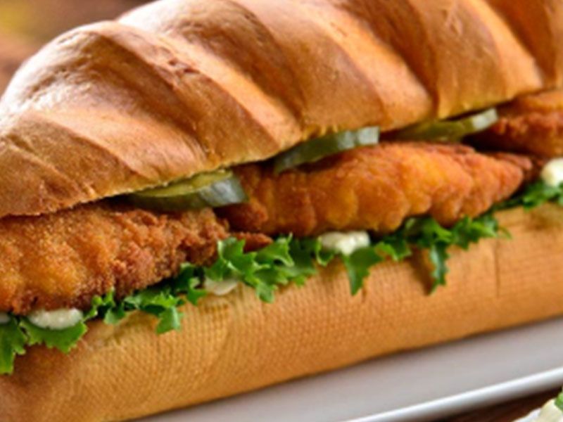 Fried Pane Sandwich