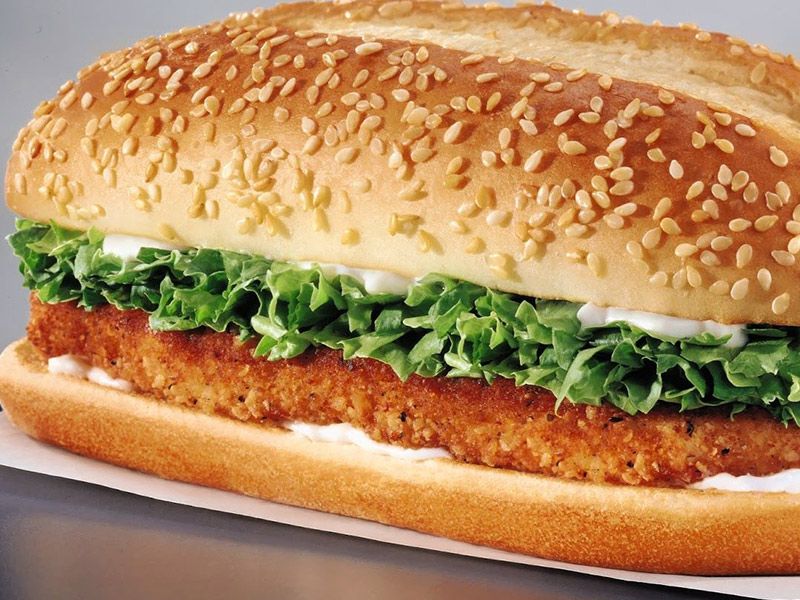 Fried Chicken Pane Sandwich